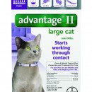 Advantage II  over 9 cat purple  12 packs