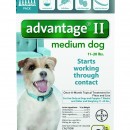 Advantage II  11-20 teal    12 packs