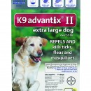 K-9 Advantix  II   over 55  blue   12 packs